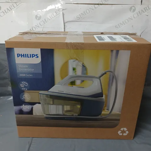 BOXED PHILIPS 2000 SERIES STEAM GENERATOR IRON