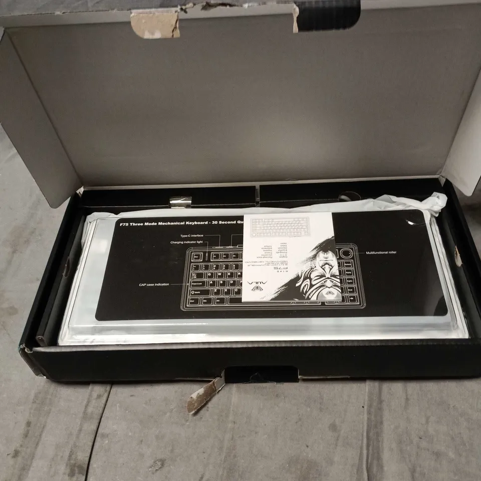 AULA F75 MECHANICAL KEYBOARD BOXED