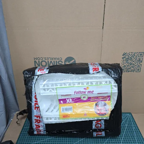 FOLLOW ME KATLI TABAKLIK DOUBLE DRAINER - PLASTIC DISH RACK 