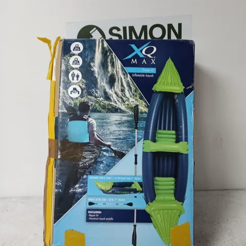 XQ MAX CRUISER X1 INFLATABLE KAYAK (BOXED) 