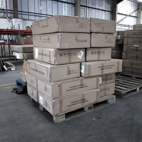 PALLET OF ASSORTED INCOMPLETE DESIGNER FURNITURE PARTS