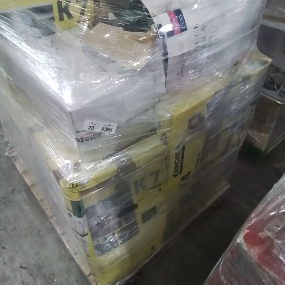 PALLET OF APPROXIMATELY 12 UNPROCESSED RAW RETURN HOUSEHOLD AND ELECTRICAL GOODS TO INCLUDE;