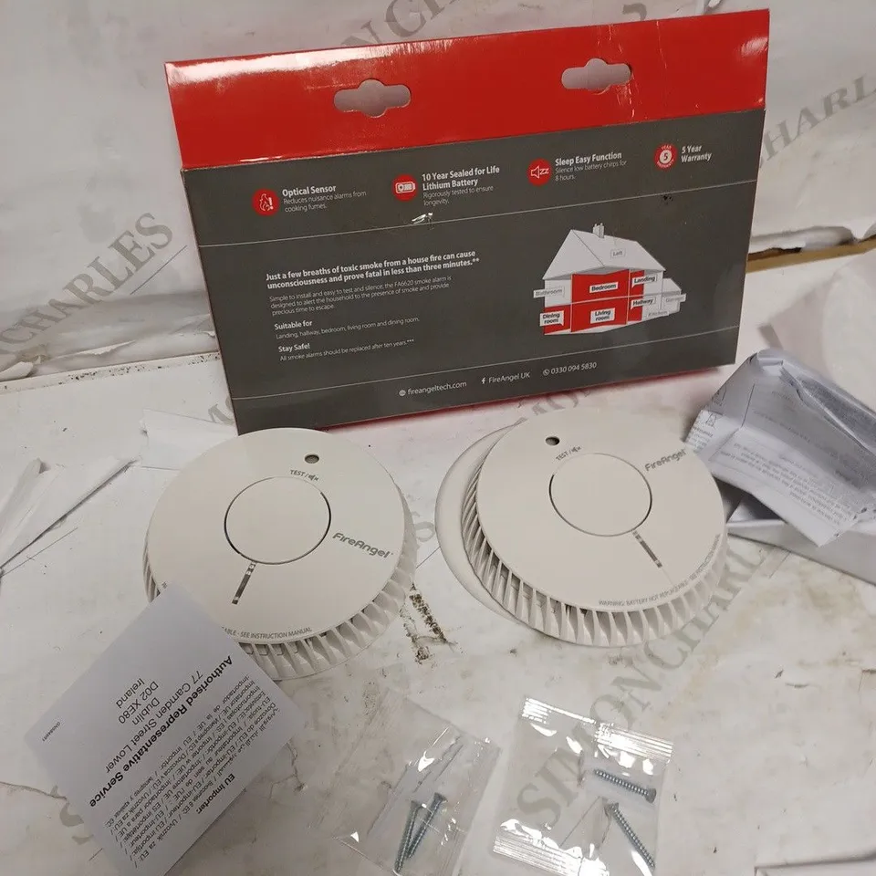 FIREANGEL SMOKE ALARM DUO