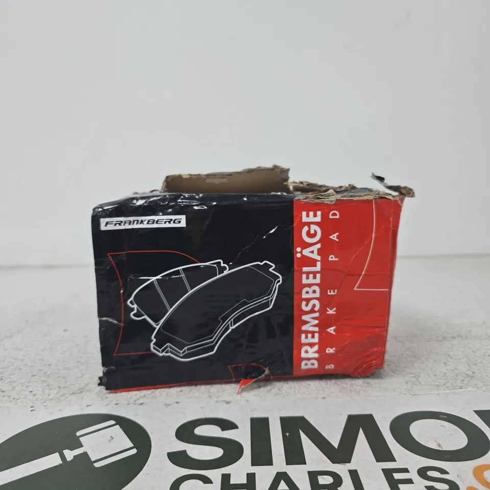 FRANKBERG FRONT BRAKE PADS SET – HONDA ACCORD COUPE 2.4 / HONDA CIVIC 1.0 (FRONT AXLE)