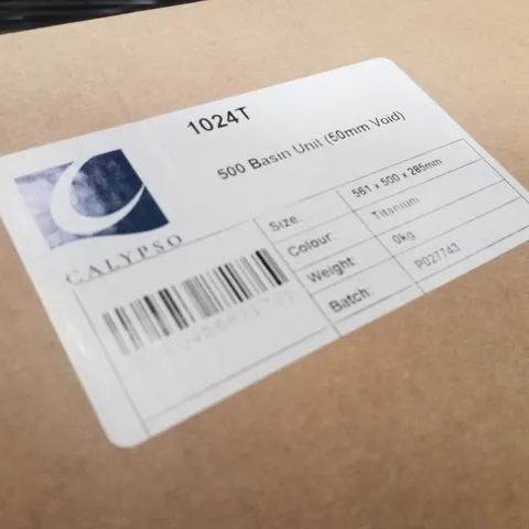 PALLET CONTAINING ASSORTED BOXED CALYPSO BASINS & BASE UNITS