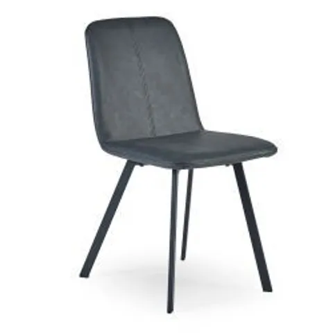 BOXED SET OF 2 JULIAN BOWEN GOYA DINING CHAIRS - ANTIQUE BLACK (1 BOX)