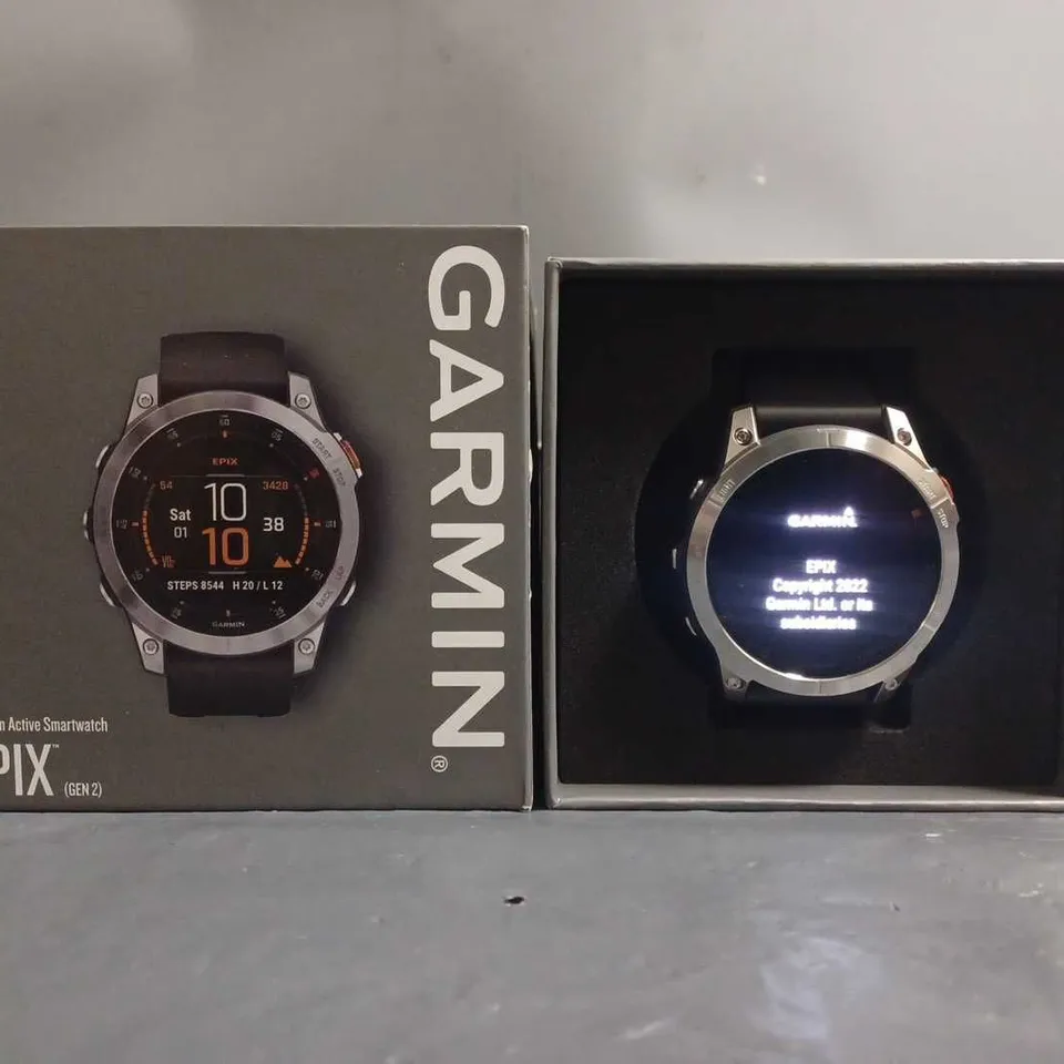 BOXED GARMIN EPIX GEN 2 SMART WATCH