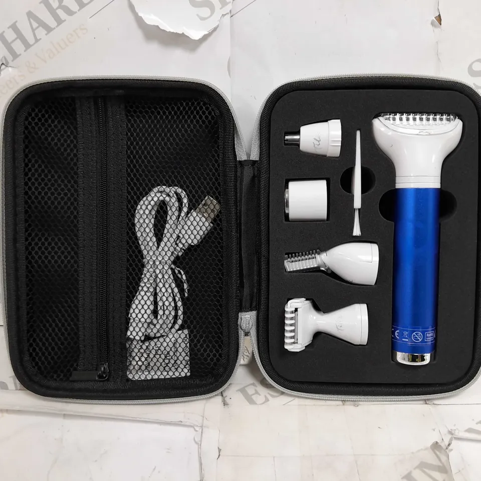 TILI 5-IN-1 MULTI-FUNCTION HAIR REMOVAL KIT - NAVY BLUE 