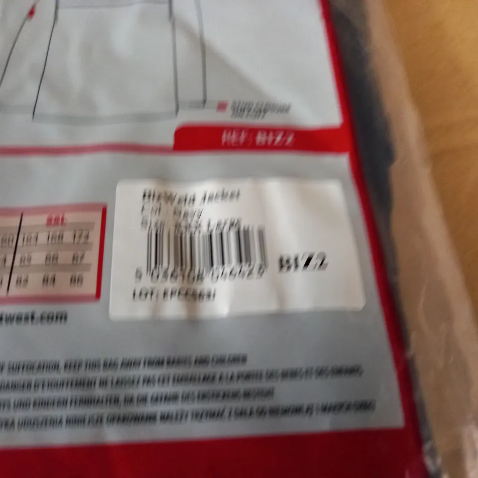 BAGGED PORTWEST BIZWELD NAVY JACKET - XXX LARGE
