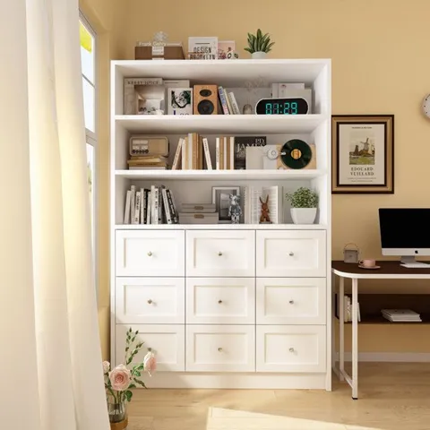 BOXED 180CM H × 120CM W STANDARD BOOKCASE (2 BOXES)
