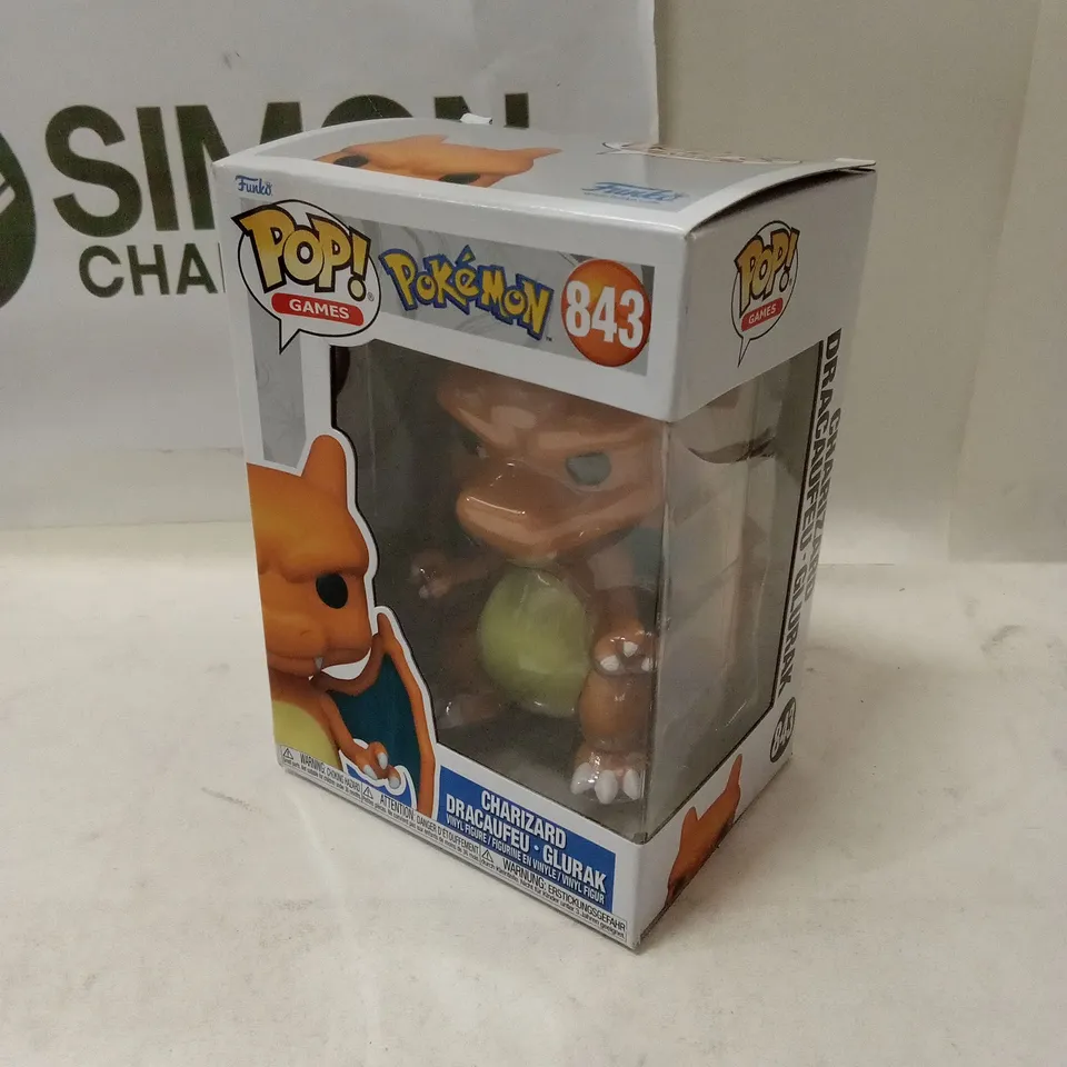 FUNKO POP! POKEMON CHARIZARD (843) – BOXED FIGURE