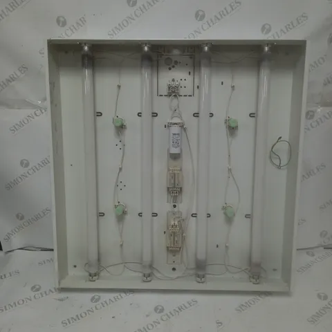 SET OF APPROX 10 DLS COMBI 600X600 4X18W LAY IN SWITCH START VS YOSSLOH SCHWABE LIGHT - COLLECTION ONLY