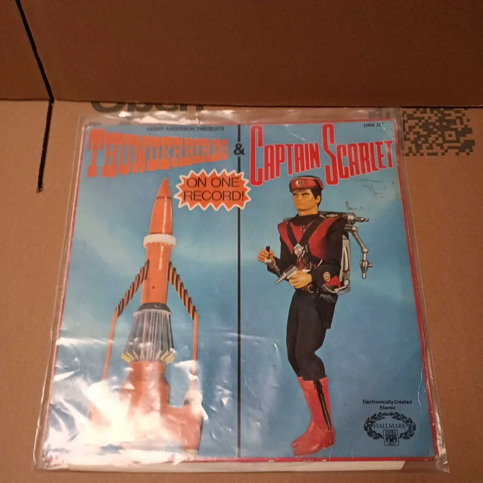 THUNDERBIRDS & CAPTAIN SCARLET VINYL 