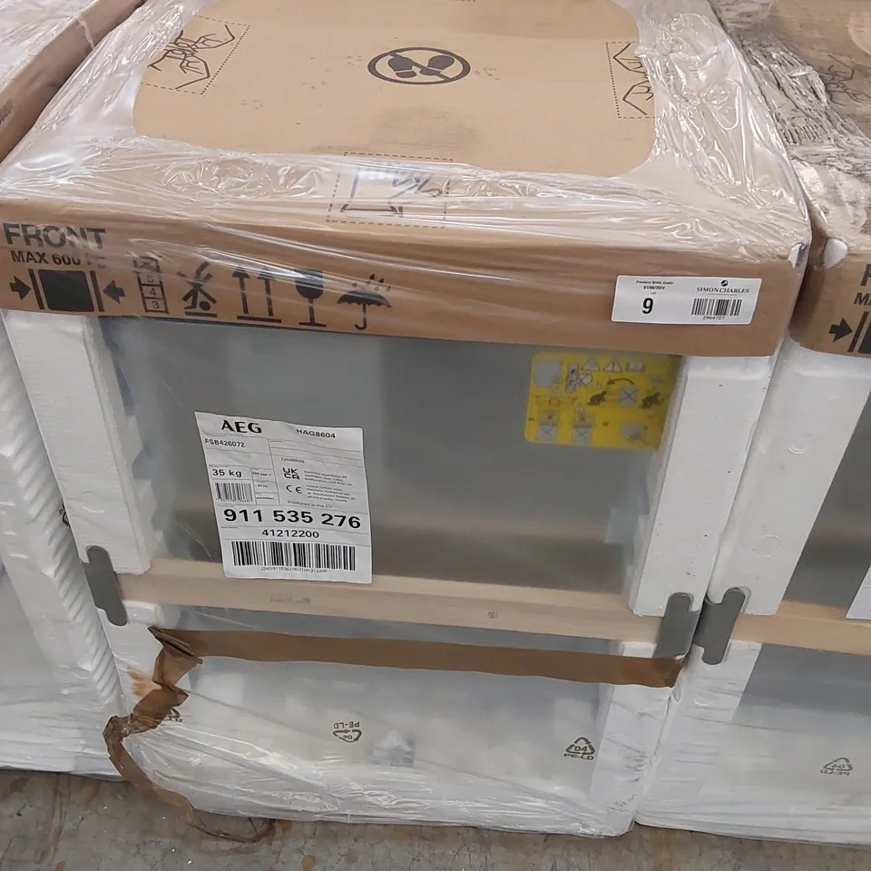 AEG AIR DRY 60CM INTEGRATED 13 PLACE DISHWASHERS MODEL FSB42607Z RRP £484