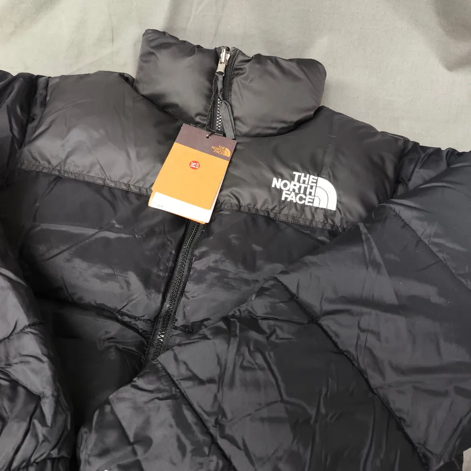THE NORTH FACE BLACK DOWN PUFFER JACKET – SIZE M
