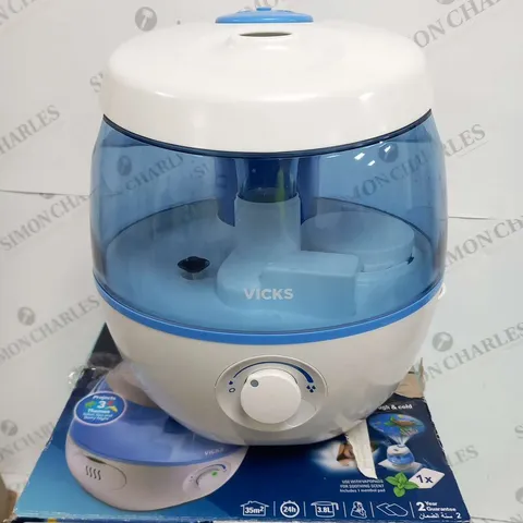 BOXED VICKS SWEET DREAMS COOLMIST HUMIDIFIER 