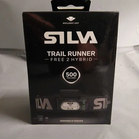 BOXED SILVA TRAIL RUNNER FREE 2 HYBRID HEAD TORCH