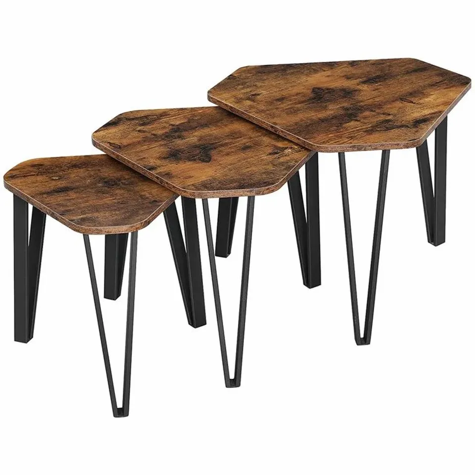 BOXED KIRKHILL 3 PIECE NEST OF TABLES 