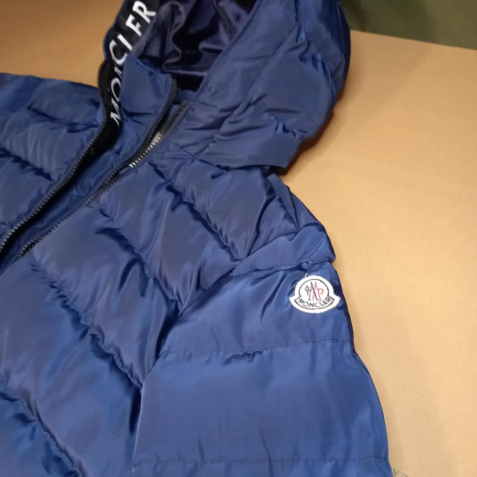 MONCLER PUFFA JACKET IN NAVY BLUE SIE UNSPECIFIED