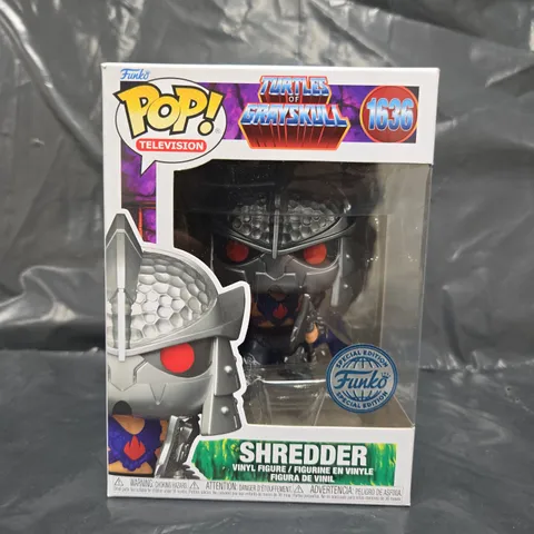POP! TELEVISION - TURTLES OF GRAYSHULL - SHREDDER VINYL FIGURE - 1636