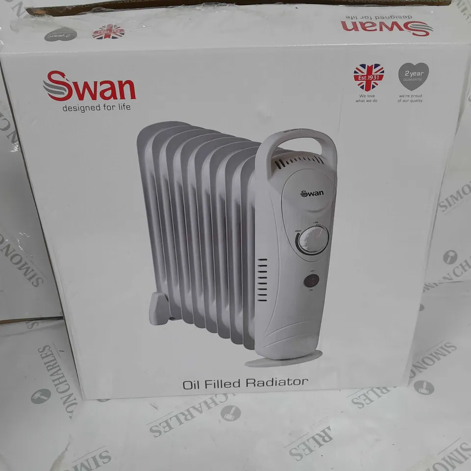 BOXED SWAN OIL FILLED RADIATOR