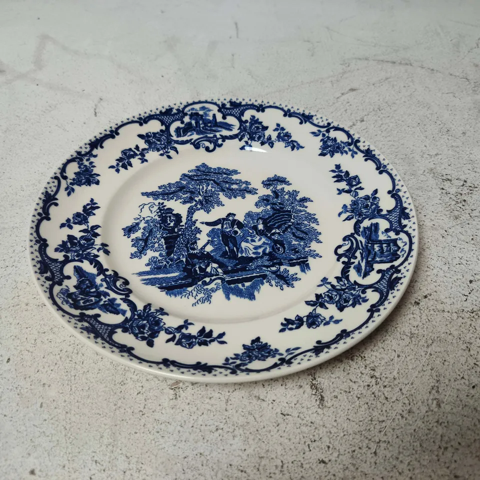 MASON'S IRONSTONE ROMANTIC COLLECTOR PLATE – THE MASON'S BLUE & WHITE COLLECTION, COMPTON & WOODHOUSE (1997)
