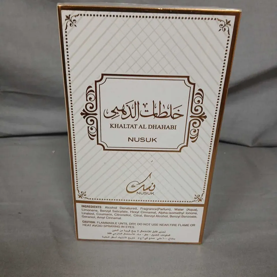 SIX BOXED KHALTAT AL DHAHABI – NUSUK EAU DE PARFUM 100ML