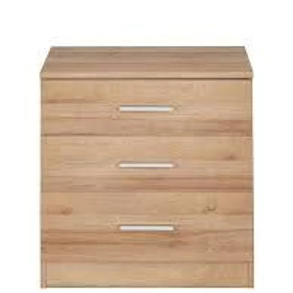 PANAMA3 DRAWER WIDE BEDSIDE CABINET COLLECTION RRP £99