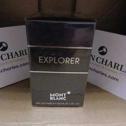 BOXED AND SEALED MONT BLANC EXPLORER EAU DE PARFUM 100ML