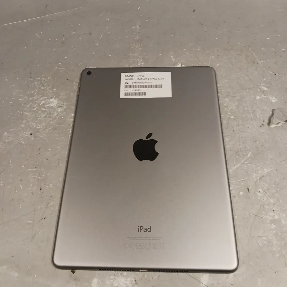 APPLE IPAD AIR 2 SPACE GRAY 