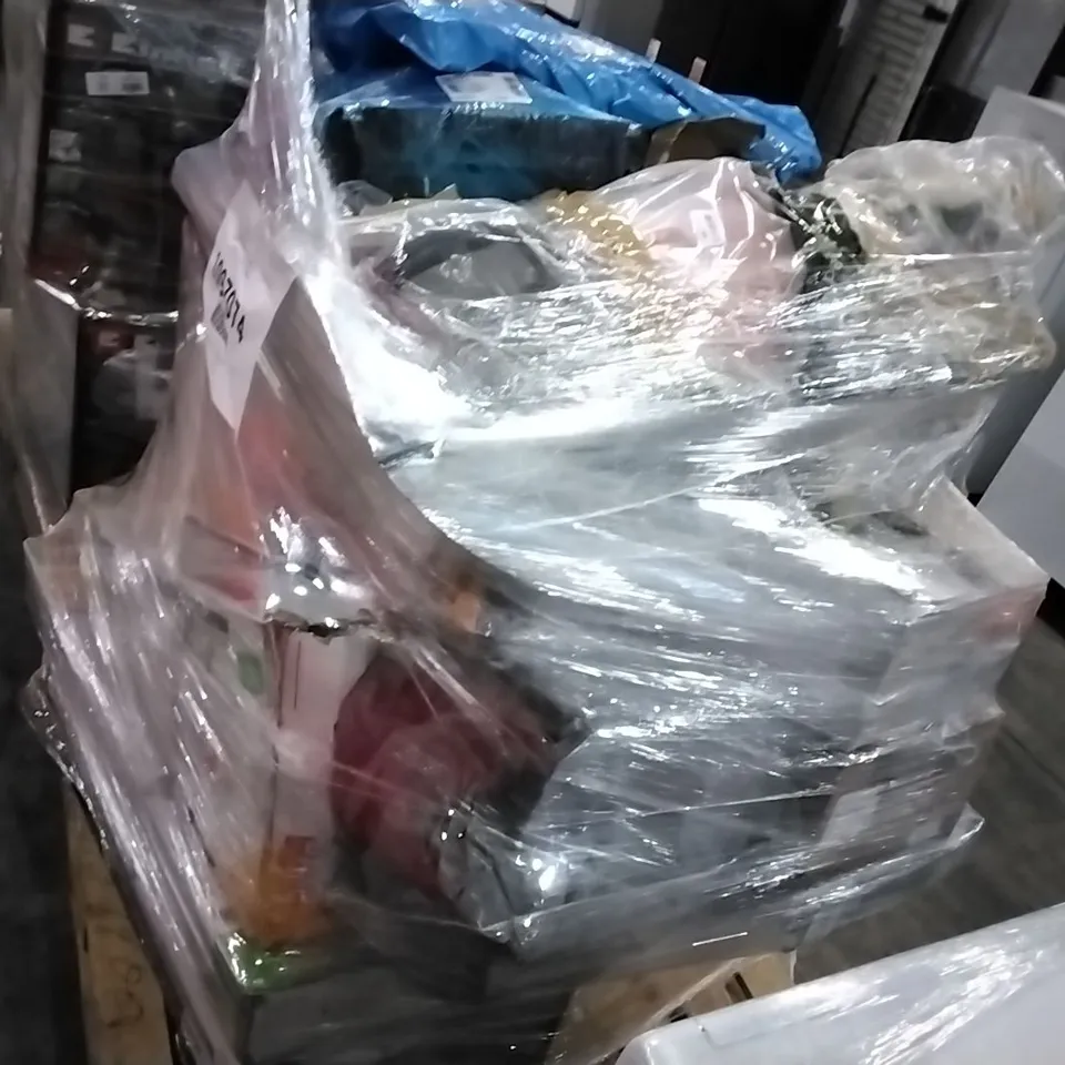 PALLET OF APPROXIMATELY 18 UNPROCESSED RAW RETURN HOUSEHOLD AND ELECTRICAL GOODS TO INCLUDE;