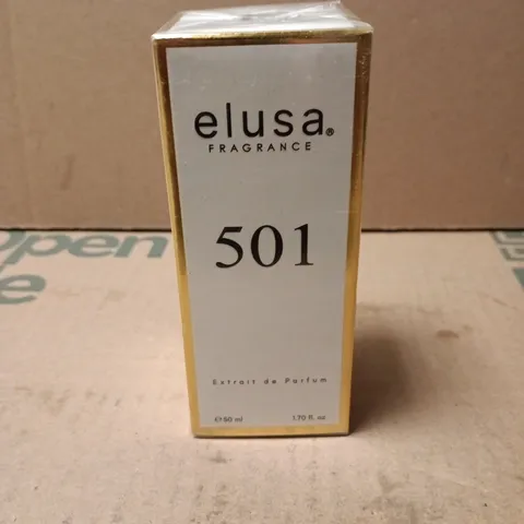 BOXED AND SEALED ELUSA 501 50ML EAU DE PARFUM
