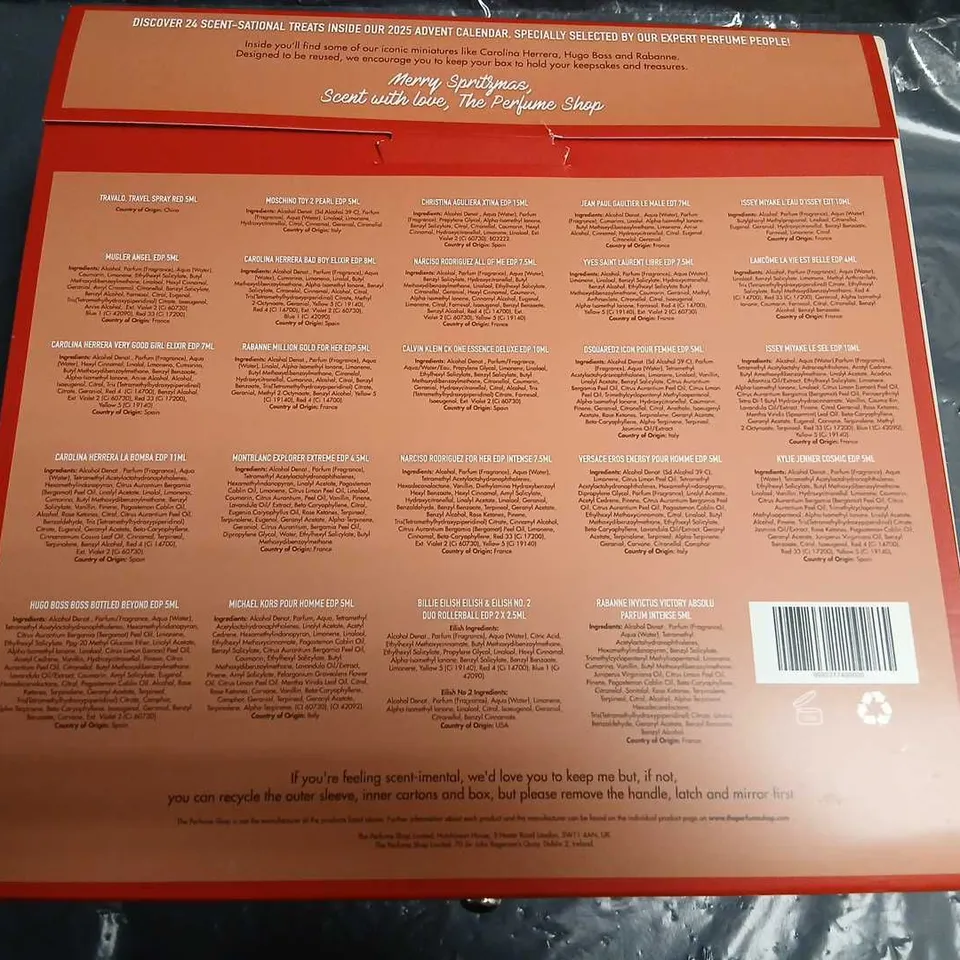 THE PERFUME SHOP MERRY SPRITMAS ADVENT CALENDAR 2025