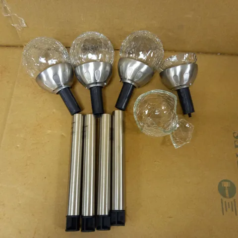 JOHN LEWIS CRACKLE OUTDOOR STAKE LIGHT
