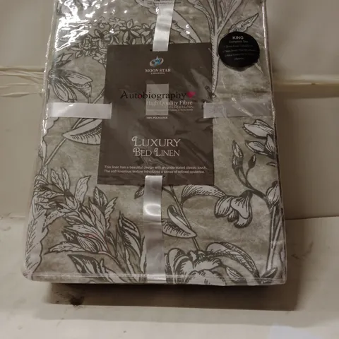 MOON STAR LONDON LUXURY BED LINEN SET – AUTOBIOGRAPHY FIBRE BAGGED KING-SIZE