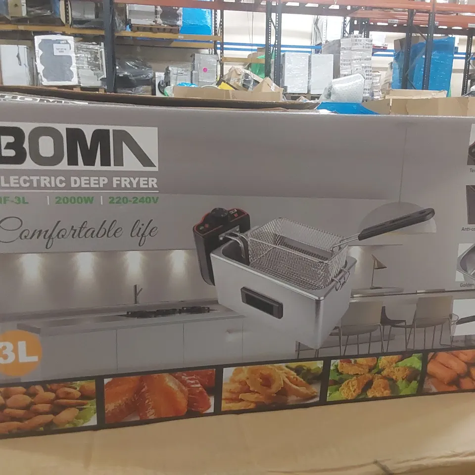 BRAND NEW BOXED BOMA ELECTRIC DEEP FRYER 