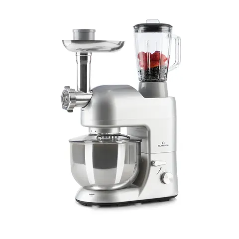 KLARSTEIN LUCIA 5L STAND MIXER WITH MEAT GRINDER SILVER