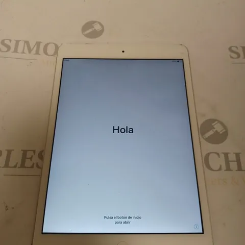 UNBOXED APPLE IPAD MINI MODEL A1489 SILVER/WHITE