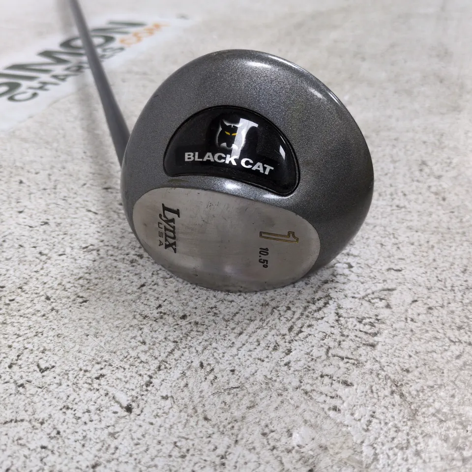 LYNX BLACK CAT GOLF DRIVER WITH FLARE SHAFT
