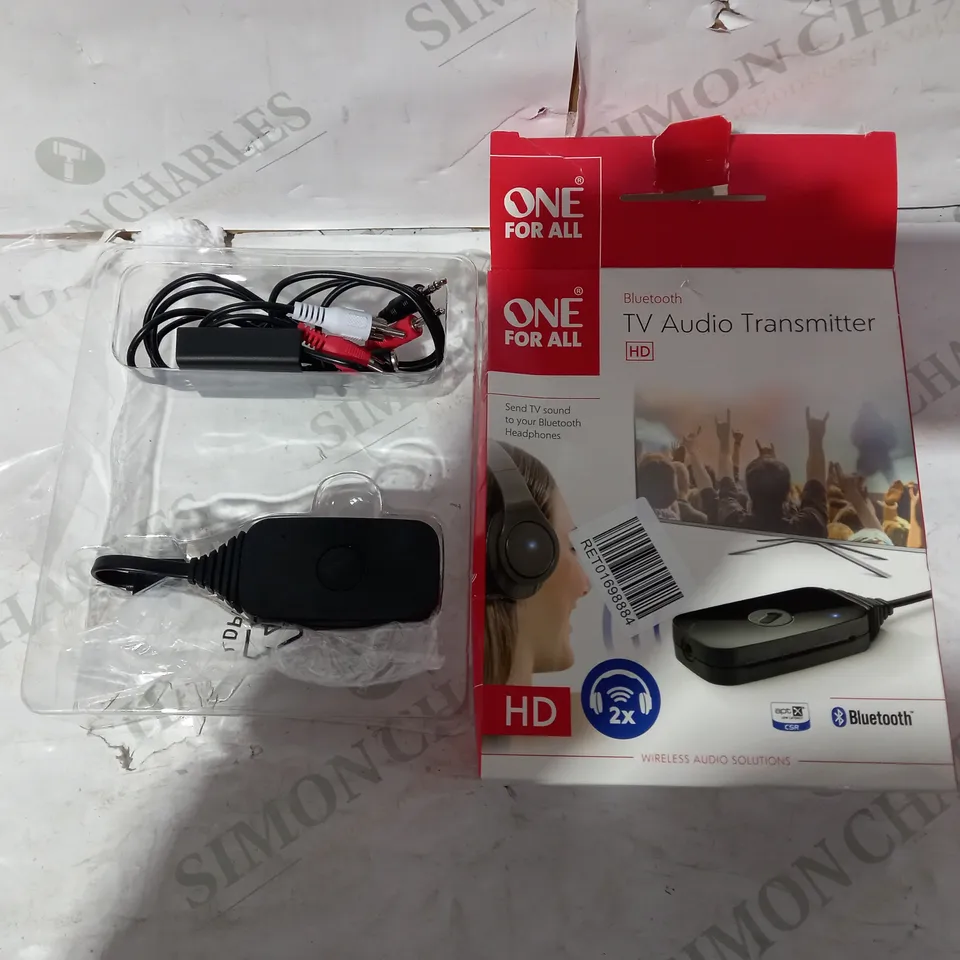 BOXED ONE FOR ALL TV AUDIO TRANSMITTER 