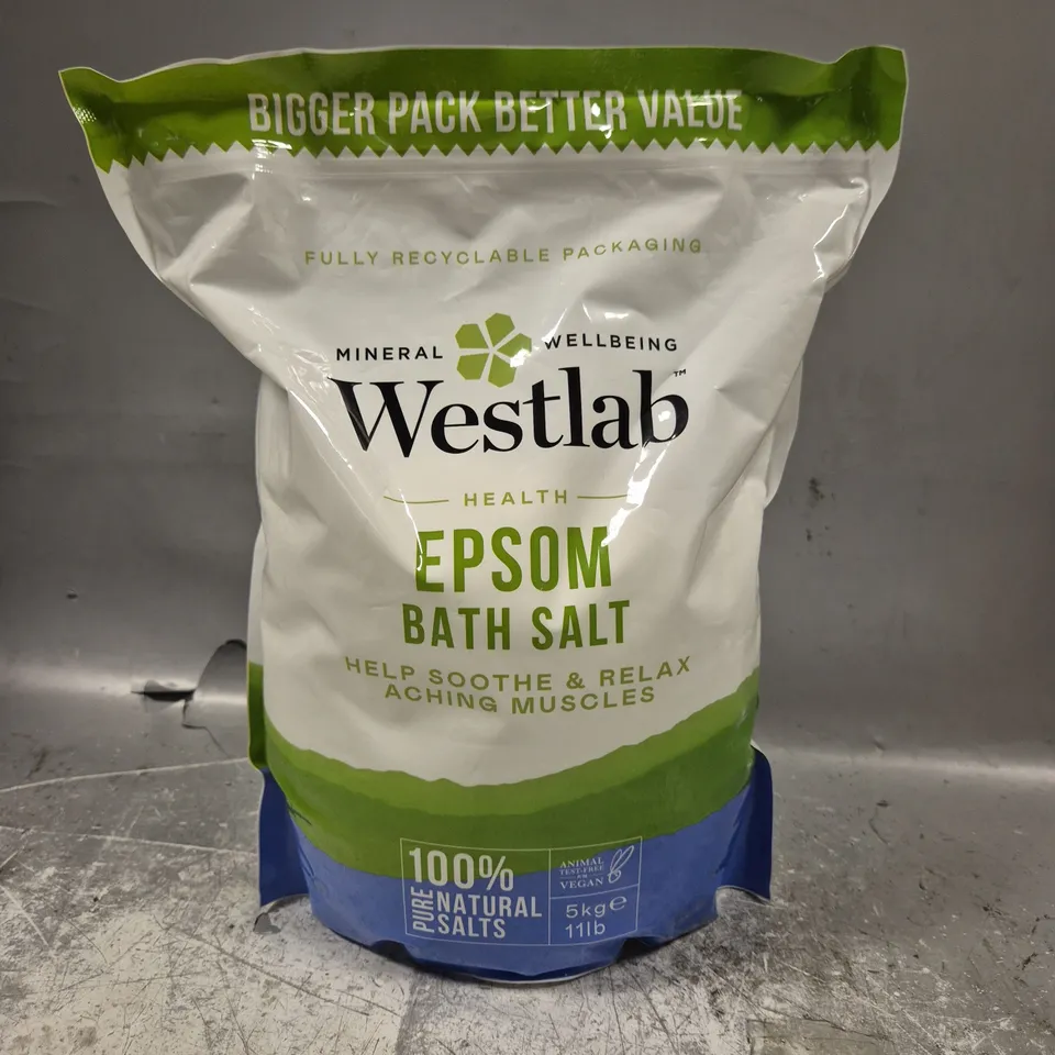 WESTLAB EPSOM BATH SALTS - 5KG