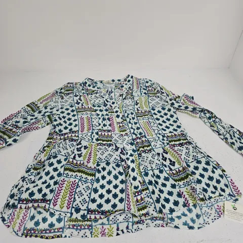 MUDFLOWER WOMEN'S DRESS β FLORAL PRINT, 100% VISCOSE, UK SIZE 14