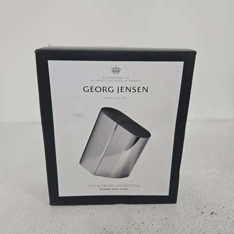 GEORG JENSEN ALFREDO COLLECTION KNIFE STAND - BOXED