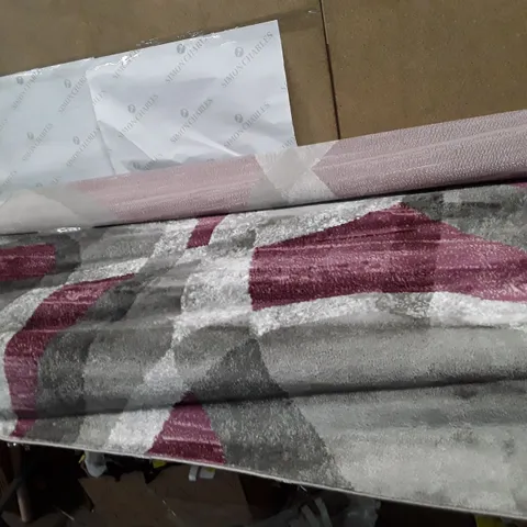 HEACOCK DHURRIE PURPLE/GREY RUG 160×230CM