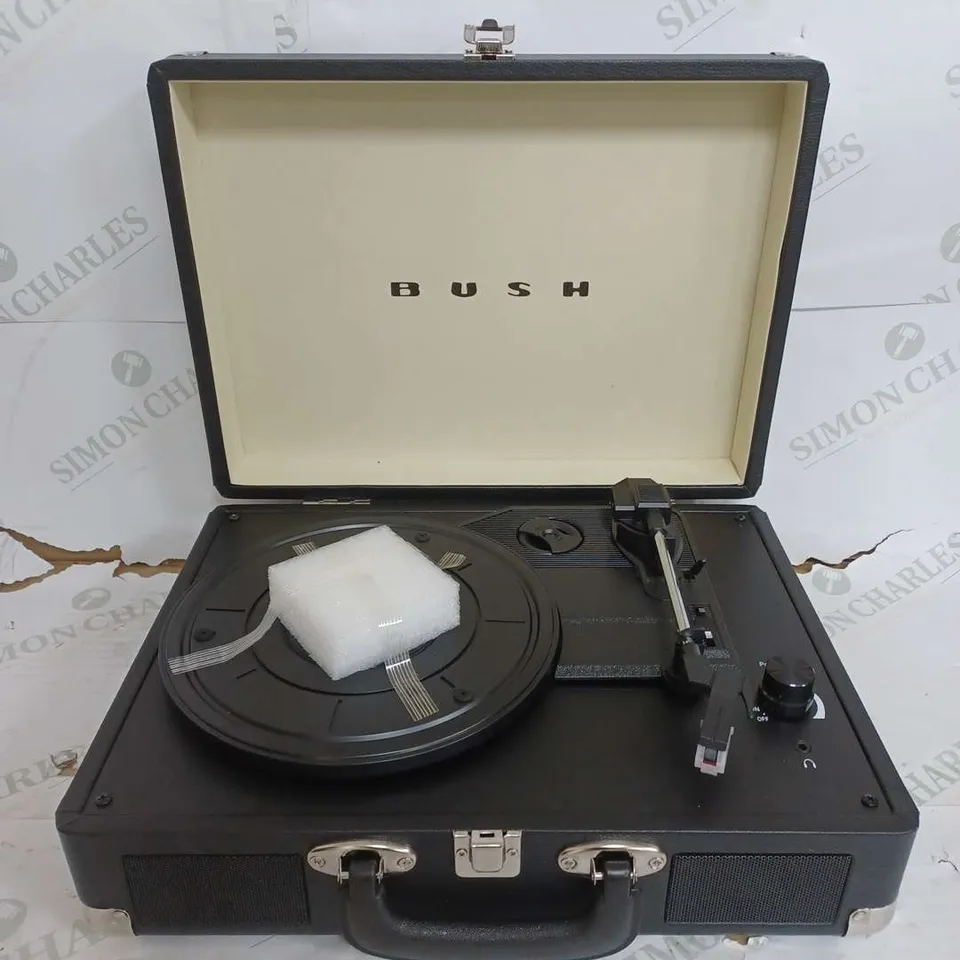 BOXED BUSH CLASSIC TURNTABLE GREY 
