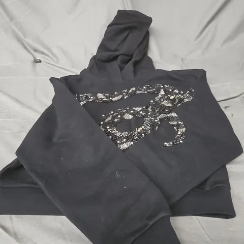 ALLSAINTS ALENKA PIPPA HOODIE β BLACK, XS