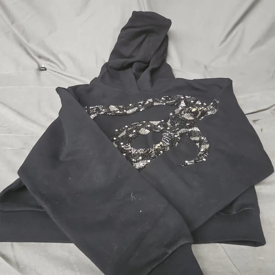 ALLSAINTS ALENKA PIPPA HOODIE – BLACK, XS