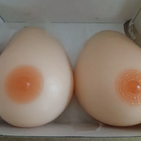 PAIR OF SILICONE BREAST PROSTHESES (MASTECTOMY) – BOXED