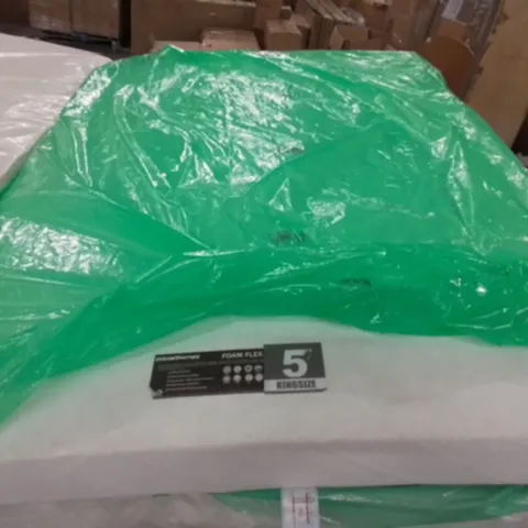 BAGGED VISCO THERAPY FOAM FLEX 5FT KING MATTRESS - APPROX 150X200CM