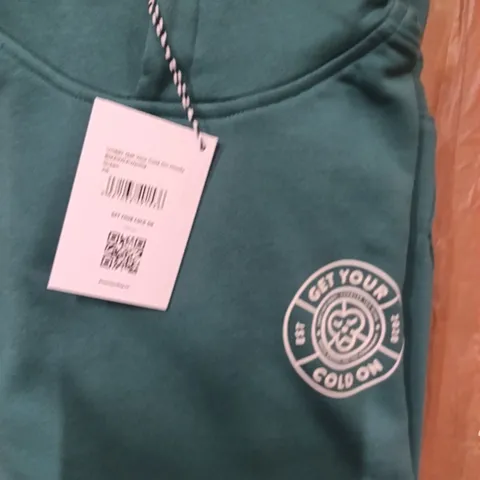 BRAND NEW BRASS MONKEY HOODIES - GREEN XS APPROXIMATELY 5